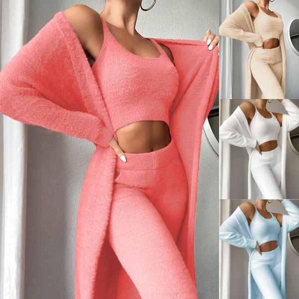 yoga outfits women tracksuit set push up bra vest pant casual sportswear solid long sleeves coat 3 piece, White;red
yoga outfits women tracksuit set push up bra vest pant casual sportswear solid long sleeves coat 3 piece, White;red