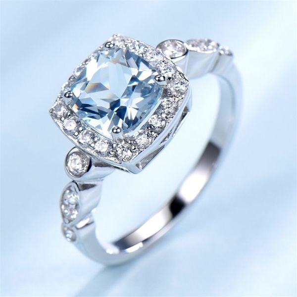 umcho solid 925 sterling silver blue sapphire rings for women birthstone gifts emerald ring wedding engagement jewelry gift y200321, Slivery;golden
umcho solid 925 sterling silver blue sapphire rings for women birthstone gifts emerald ring wedding engagement jewelry gift y200321, Slivery;golden