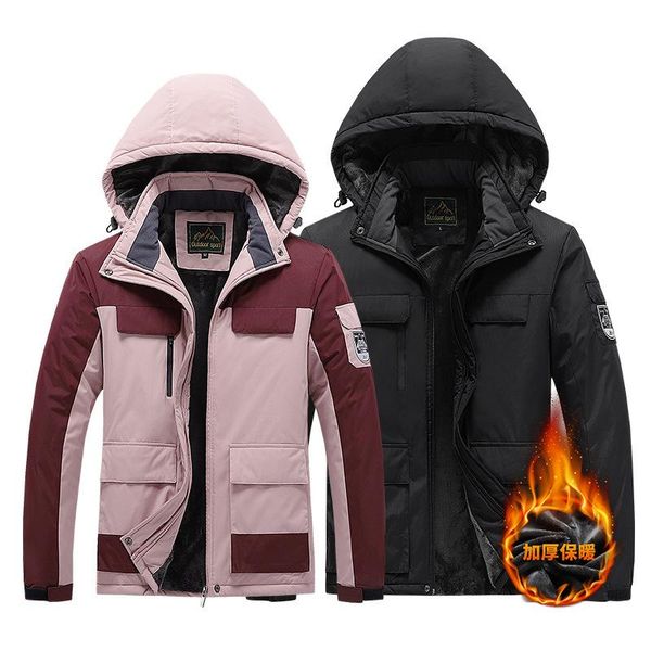 outdoor jackets&hoodies thick warm windproof ski snowboard waterproof jackets mountaineering snow suits for men and women, Blue;black
outdoor jackets&hoodies thick warm windproof ski snowboard waterproof jackets mountaineering snow suits for men and women, Blue;black