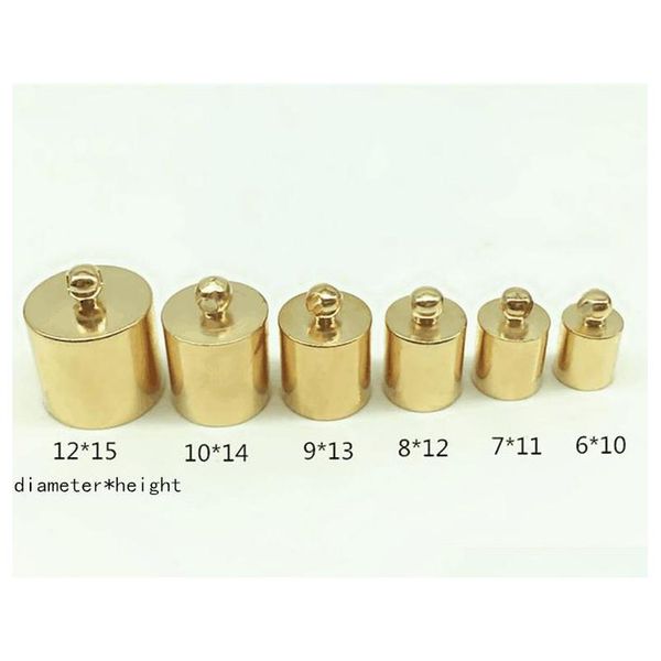 100pcs/lot 4mm-12mm hole gold necklace leather cord end caps tassel crimp end connector diy jewelry findings custom logo vhbp8, Silver
100pcs/lot 4mm-12mm hole gold necklace leather cord end caps tassel crimp end connector diy jewelry findings custom logo vhbp8, Silver