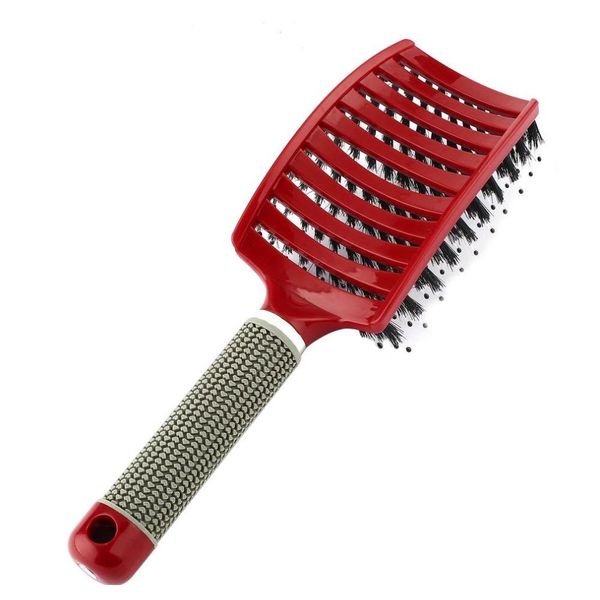 pro hair scalp massage comb hairbrush bristle&nylon women wet curly detangle hair brush for salon hairdre qylbts lipper, Silver
pro hair scalp massage comb hairbrush bristle&nylon women wet curly detangle hair brush for salon hairdre qylbts lipper, Silver
