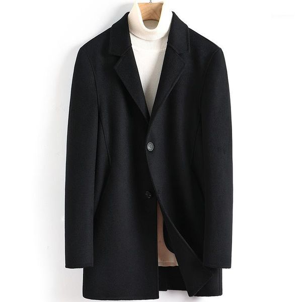 wool coat men casual double-sided korean long jacket mens coats and jackets overcoat abrigo hombre 2020 4887 kj36211, Black
wool coat men casual double-sided korean long jacket mens coats and jackets overcoat abrigo hombre 2020 4887 kj36211, Black