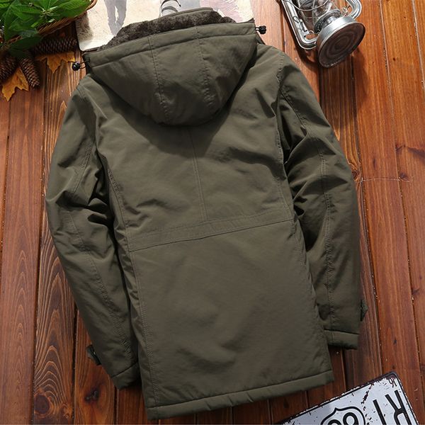 mens winter parkas fashion warm jackets 2020 new plus velvet men cotton padded casual coats outdoor windproof outerwear big size q1217, Black
mens winter parkas fashion warm jackets 2020 new plus velvet men cotton padded casual coats outdoor windproof outerwear big size q1217, Black