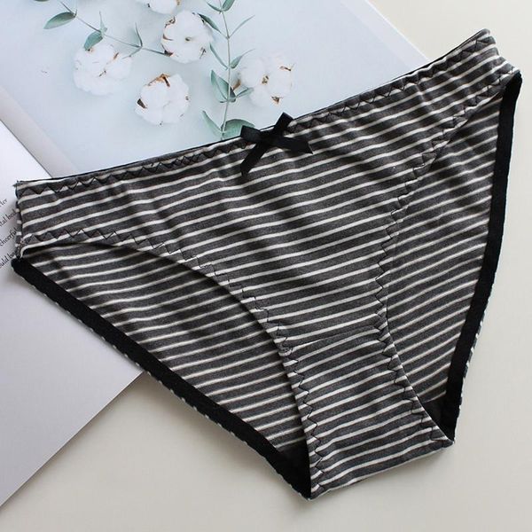 summer new style striped women's briefs and bowknot comfortable hip-lifting breathable panties, Black;pink
summer new style striped women's briefs and bowknot comfortable hip-lifting breathable panties, Black;pink