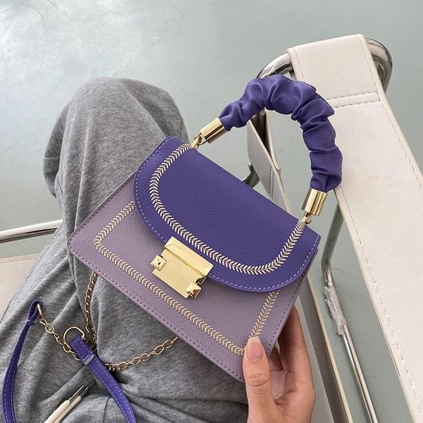 handbag shoulder chain square bag tote for ladies classic solid crossbody bags handle pu leather wholesale
handbag shoulder chain square bag tote for ladies classic solid crossbody bags handle pu leather wholesale