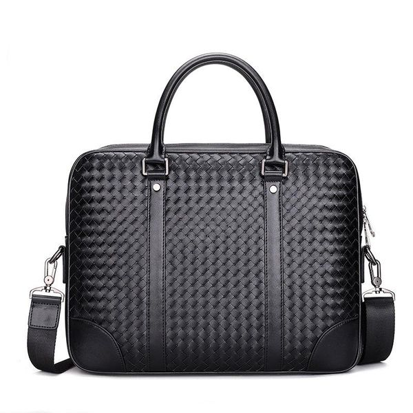 2021 luxury cow genuine leather business men's briefcase male briefcase shoulder bag men messenger bag weave tote computer
2021 luxury cow genuine leather business men's briefcase male briefcase shoulder bag men messenger bag weave tote computer