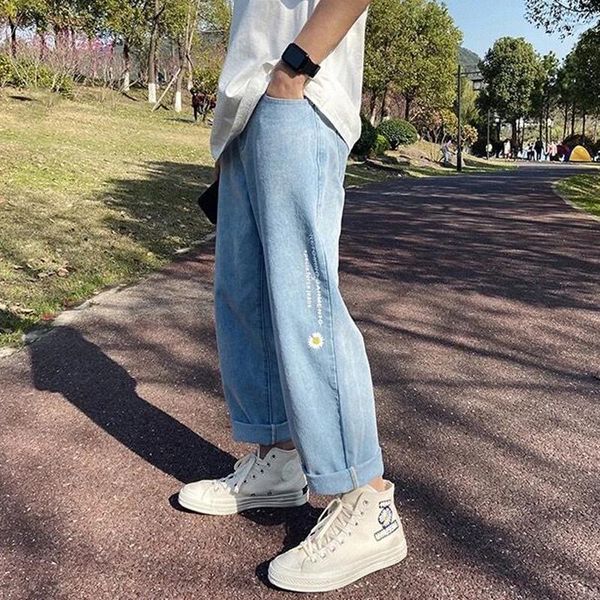 men's jeans washed 2xlplus size daisy print homme 2021 korean straight leg casual denim pants loose harajuku mens blue
men's jeans washed 2xlplus size daisy print homme 2021 korean straight leg casual denim pants loose harajuku mens blue