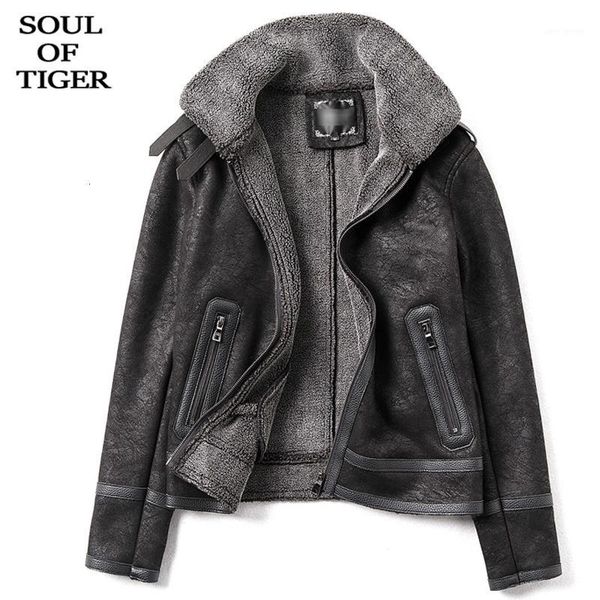 soul of tiger korean fashion new winter warm streetwear mens vintage fur coats male biker leather jackets slim fit suede clothes1, Black
soul of tiger korean fashion new winter warm streetwear mens vintage fur coats male biker leather jackets slim fit suede clothes1, Black