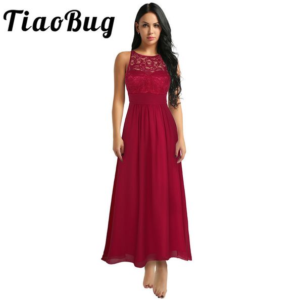 elegant women ladies sleeveless embroidered floral lace chiffon side slit bridesmaid dress long prom party gowns formal dresses y200109, White;black
elegant women ladies sleeveless embroidered floral lace chiffon side slit bridesmaid dress long prom party gowns formal dresses y200109, White;black