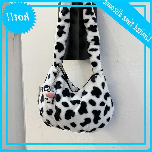 cute milk cow pattern women plush shoulder bags ladies fashion armpit pouch casual female soft warm fluffy handbag tote
cute milk cow pattern women plush shoulder bags ladies fashion armpit pouch casual female soft warm fluffy handbag tote