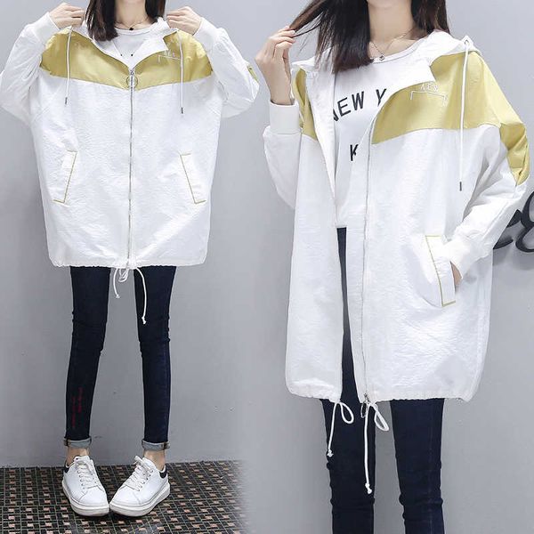 fashion women patchwork color trench coat new spring autumn casual hooded medium long outerwear female windbreaker clothing 201102, Tan;black
fashion women patchwork color trench coat new spring autumn casual hooded medium long outerwear female windbreaker clothing 201102, Tan;black