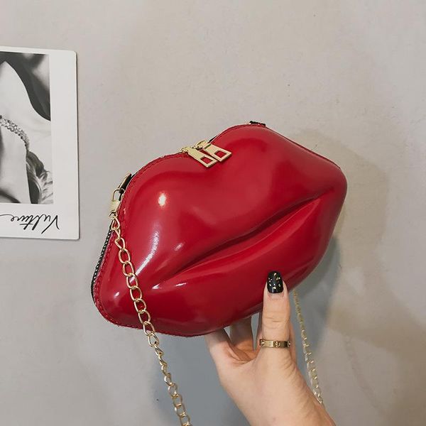 lips shape pvc handbags solid zipper shoulder bag crossbody messenger phone coin bag evening party clutches bolsas feminina saco
lips shape pvc handbags solid zipper shoulder bag crossbody messenger phone coin bag evening party clutches bolsas feminina saco