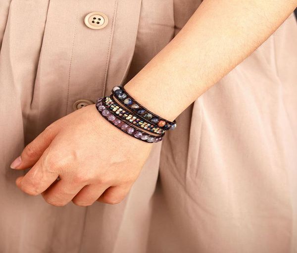 прохладный black leather wrap браслеты w натуральный камень из бисера тройной себе strand браслет bijoux femme богемские бусины ювелирные wm, Golden;silver
прохладный black leather wrap браслеты w натуральный камень из бисера тройной себе strand браслет bijoux femme богемские бусины ювелирные wm, Golden;silver