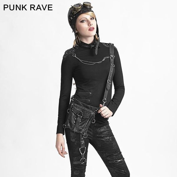 belts punkrave women's punk handsome one-shoulder waistbag korean version girl cool fashion pu leather messenger bags, Black;brown
belts punkrave women's punk handsome one-shoulder waistbag korean version girl cool fashion pu leather messenger bags, Black;brown