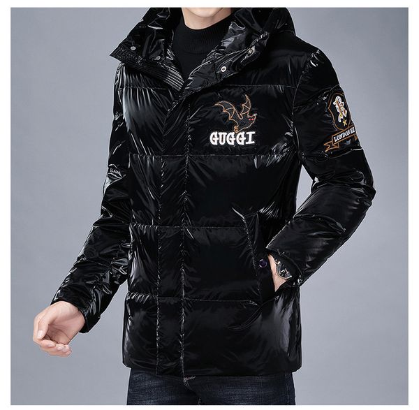 2020 new winter warm down jacket jacket men's trendy fashion printed hooded jacket quality assurance, Black
2020 new winter warm down jacket jacket men's trendy fashion printed hooded jacket quality assurance, Black