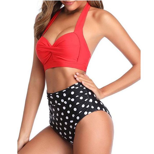2021 retro gathered bikini european and american tight swimsuit women high waist quick-drying bikini summer swimming two-piece suits
2021 retro gathered bikini european and american tight swimsuit women high waist quick-drying bikini summer swimming two-piece suits
