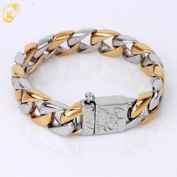 azeoi 2014 new jewelry steel simple men's gold-plated titanium steel fashion bracelet personality titanium fashion bracelet jxct7, Golden;silver
azeoi 2014 new jewelry steel simple men's gold-plated titanium steel fashion bracelet personality titanium fashion bracelet jxct7, Golden;silver