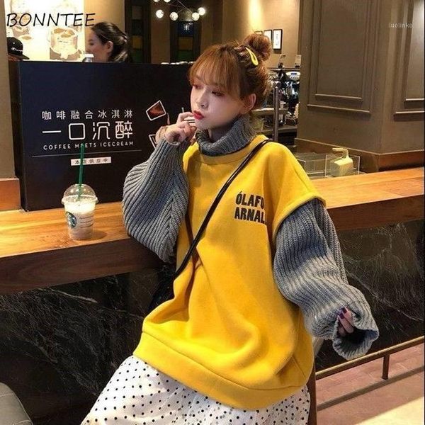 hoodies women autumn winter chic korean style simple casual patchwork womens clothing ulzzang soft loose streetwear1, Black
hoodies women autumn winter chic korean style simple casual patchwork womens clothing ulzzang soft loose streetwear1, Black