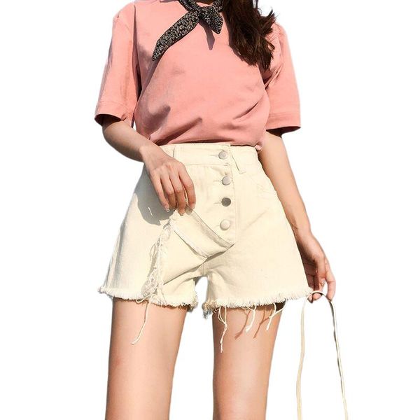 women's jeans plus size shorts high waist summer spring cotton denim streetwear short pants women, Blue
women's jeans plus size shorts high waist summer spring cotton denim streetwear short pants women, Blue