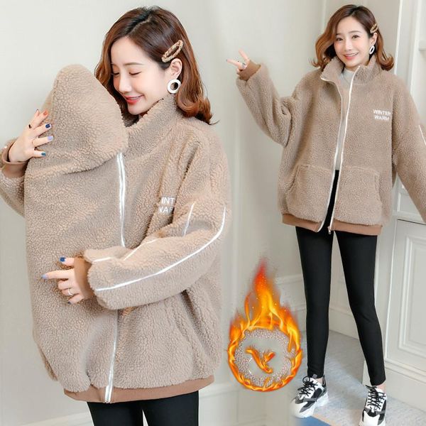 fashion autumn winter camo fleece maternity coats baby carrier jacket clothes for pregnant women korean fashion pregnnancy scarf, White
fashion autumn winter camo fleece maternity coats baby carrier jacket clothes for pregnant women korean fashion pregnnancy scarf, White