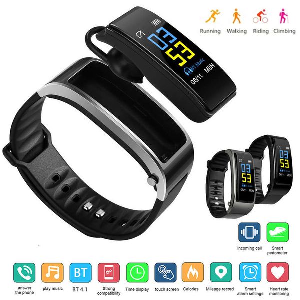 y3plus men's smart wristband, sports watch with color screen, bluetooth, headset, heart rate controljk
y3plus men's smart wristband, sports watch with color screen, bluetooth, headset, heart rate controljk