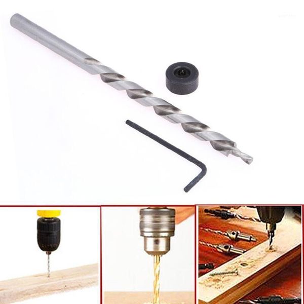 9.5mm drill jig guide hex twist step drill bit set for pocket hole jig kit guide power tools1 
9.5mm drill jig guide hex twist step drill bit set for pocket hole jig kit guide power tools1