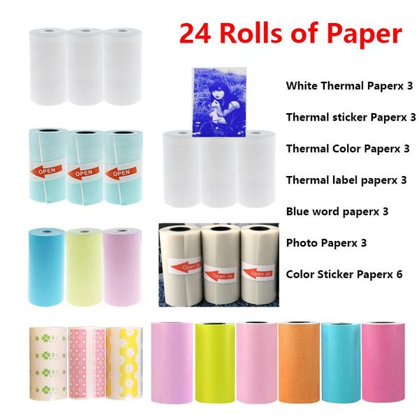 printers 3 rolls thermal paper label sticker po color roll self-adhesive for peripage paperang printer
printers 3 rolls thermal paper label sticker po color roll self-adhesive for peripage paperang printer