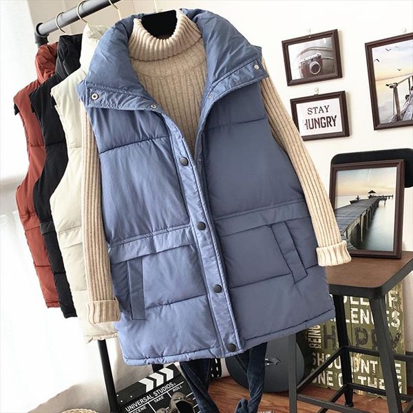 wholesale 2019 new autumn winter selling womens fashion casual female nice warm vest outerwear bp329, Black;white
wholesale 2019 new autumn winter selling womens fashion casual female nice warm vest outerwear bp329, Black;white