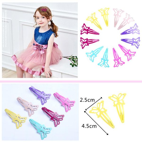 12pcs cute candy color baby hair clip butterfly hairpins for girls children painted metal barrettes hairpin headwear 4.5cm wmtech, Black;brown
12pcs cute candy color baby hair clip butterfly hairpins for girls children painted metal barrettes hairpin headwear 4.5cm wmtech, Black;brown
