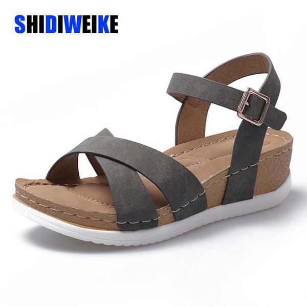 women platform sandals women peep toe high wedges heel ankle buckles sandalia espadrilles female sandals shoes ab196, Black
women platform sandals women peep toe high wedges heel ankle buckles sandalia espadrilles female sandals shoes ab196, Black