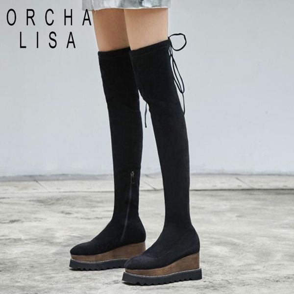 orcha lisa обувь женщина над коленом boots езда сапоги женщина площади toe платформы winter black mujer botas feminina j431
orcha lisa обувь женщина над коленом boots езда сапоги женщина площади toe платформы winter black mujer botas feminina j431