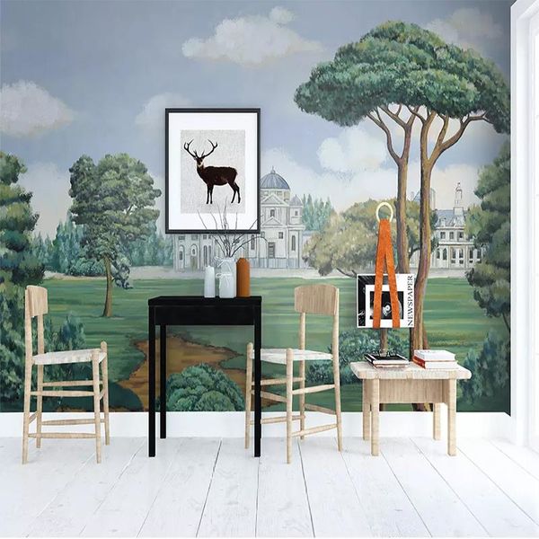 3d mural european-style painting castle forest p wallpaper living room sofa background wall decor wall cloth papel de parede
3d mural european-style painting castle forest p wallpaper living room sofa background wall decor wall cloth papel de parede