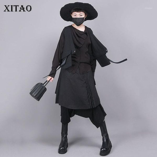 xitao 2020 spring vest new arrival women damp v neck solid color minimalism fashion personality short payment vest dmy35791, Black;white
xitao 2020 spring vest new arrival women damp v neck solid color minimalism fashion personality short payment vest dmy35791, Black;white