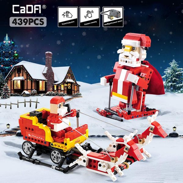 cada 439pcs santa claus 2 in 1 building block technic model sound induction light bricks christmas gifts toys for kids yxlypb ly_bags
cada 439pcs santa claus 2 in 1 building block technic model sound induction light bricks christmas gifts toys for kids yxlypb ly_bags