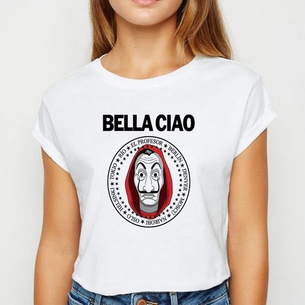 la casa de papel bella ciao tshirt circular graphic women spring summer t shirt harajuku pleasing loose round neck t-shirt, White
la casa de papel bella ciao tshirt circular graphic women spring summer t shirt harajuku pleasing loose round neck t-shirt, White