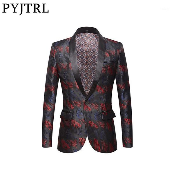 pyjtrl new mens jacquard fashion slim fit blazer casual suit jacket stage singers dress blazers men slim suit prom blazers1, White;black
pyjtrl new mens jacquard fashion slim fit blazer casual suit jacket stage singers dress blazers men slim suit prom blazers1, White;black