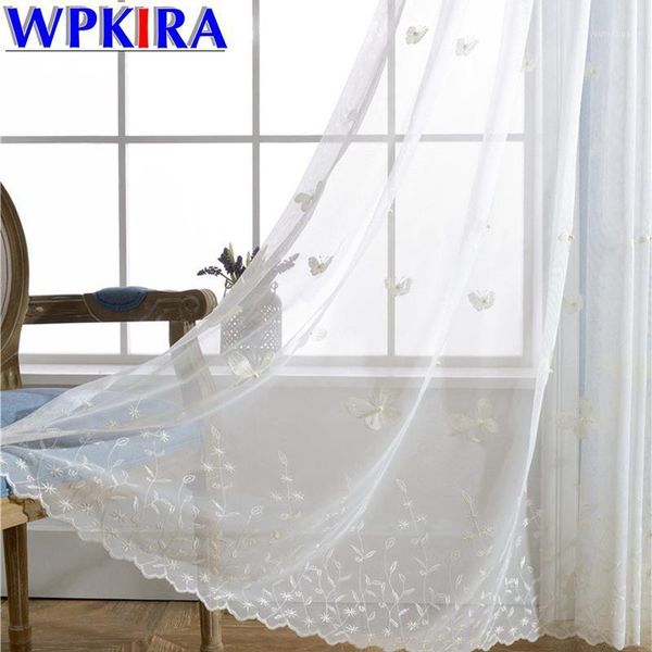 curtain & drapes embroidered white voile sheer with pearl transparent floral tulle for living room bedroom visillos cortinas wp224-301
curtain & drapes embroidered white voile sheer with pearl transparent floral tulle for living room bedroom visillos cortinas wp224-301