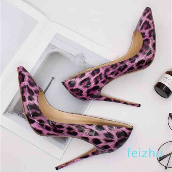 quality -leopard patent leather women pumps pointed toe thin high heels fashion luxury shoes big size, Black
quality -leopard patent leather women pumps pointed toe thin high heels fashion luxury shoes big size, Black