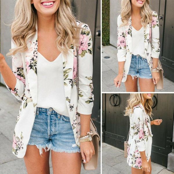 new fashion women's casual slim business blazer suit coat jacket outwear, White;black
new fashion women's casual slim business blazer suit coat jacket outwear, White;black