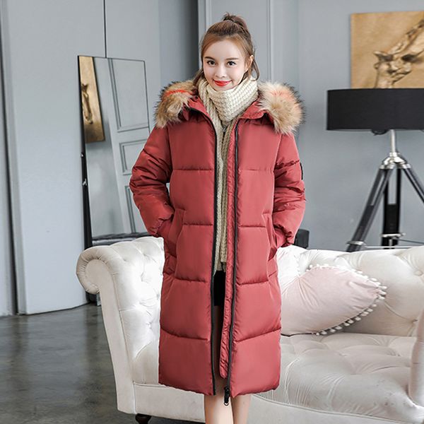 women thick x-long jacket hooded winter parka korean style plus size xl-7xl fur collar solid warm female coats cazadora mujer
women thick x-long jacket hooded winter parka korean style plus size xl-7xl fur collar solid warm female coats cazadora mujer