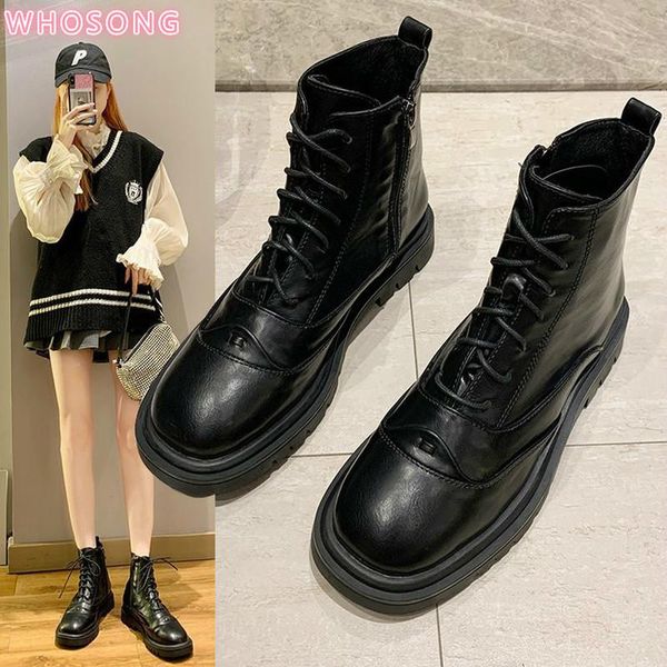 fashion women platform martin boots black leather ankle boots lace up thick heels gothic punk combat for women winter shoe
fashion women platform martin boots black leather ankle boots lace up thick heels gothic punk combat for women winter shoe