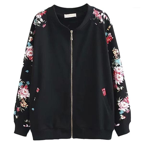 oversize women jackets coats new fashion printed long-sleeved outerwear loose large size spring autumn jacket casual female 1, Black;brown
oversize women jackets coats new fashion printed long-sleeved outerwear loose large size spring autumn jacket casual female 1, Black;brown