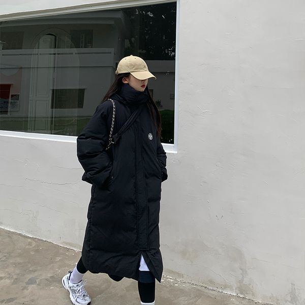 2021 new female oversized solid black hood zip-up x-long quilted jackets loose thicken mean long winter parkas lip4
2021 new female oversized solid black hood zip-up x-long quilted jackets loose thicken mean long winter parkas lip4