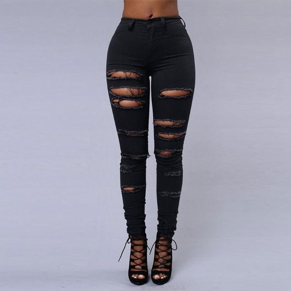 summer cargo pants women slim high waisted stretchy skinny broken hole pencil pants solid color streetwear trousers mujer #38, Black
summer cargo pants women slim high waisted stretchy skinny broken hole pencil pants solid color streetwear trousers mujer #38, Black