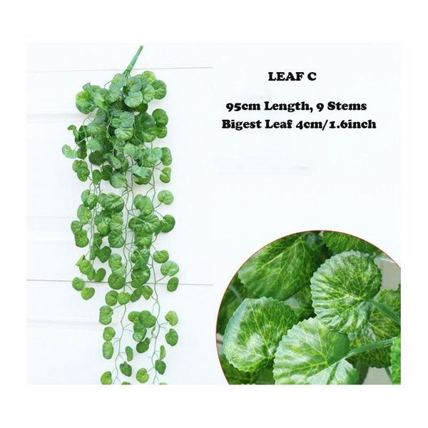 10pcs green artificial fake hanging vine plant leaves foliage flower garland home garden wall hanging decoration wmtwab homes2007
10pcs green artificial fake hanging vine plant leaves foliage flower garland home garden wall hanging decoration wmtwab homes2007