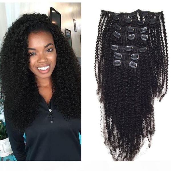 brazilian kinky curly hair clip in extensions bundles brazilian hair bundles 100g 7pcs human hair clip in extensions, Black;brown
brazilian kinky curly hair clip in extensions bundles brazilian hair bundles 100g 7pcs human hair clip in extensions, Black;brown