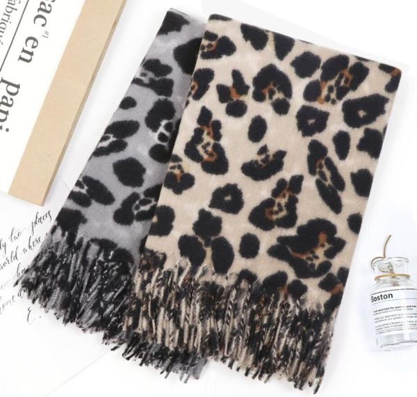 scarves tassels winter scarf full leopard print women cashmere warm foulard female thick soft bufanda shawl wraps, Blue;gray
scarves tassels winter scarf full leopard print women cashmere warm foulard female thick soft bufanda shawl wraps, Blue;gray