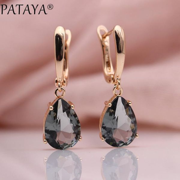 dangle & chandelier pataya long earring for women fashion party jewelry 585 rose gold moonstone color water drop natural zircon earrings, Silver
dangle & chandelier pataya long earring for women fashion party jewelry 585 rose gold moonstone color water drop natural zircon earrings, Silver