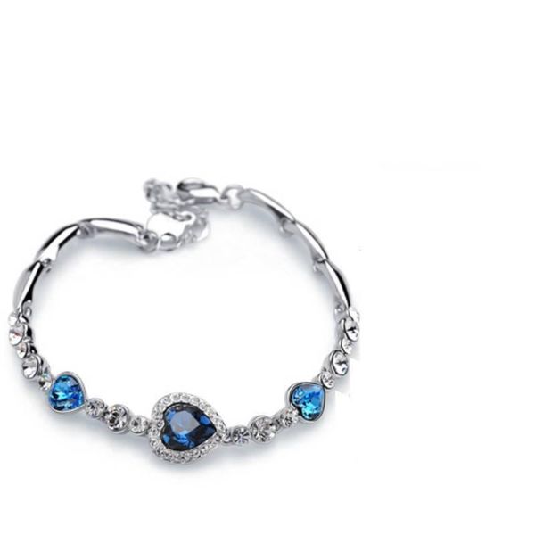 bracelets for women fashion ocean rhinestone heart charm bracelet bangle gift jewelry charm bracelets, Golden;silver
bracelets for women fashion ocean rhinestone heart charm bracelet bangle gift jewelry charm bracelets, Golden;silver