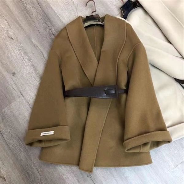 120 autumn winter new woolen women's korean belt suit collar short small double-sided ni wool coat18uy, Black
120 autumn winter new woolen women's korean belt suit collar short small double-sided ni wool coat18uy, Black